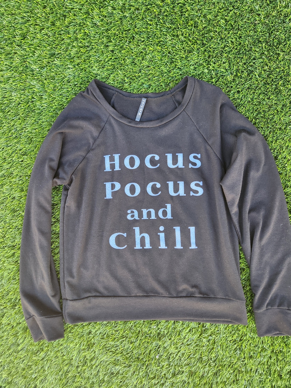 Hocus Pocus and Chill Black Women's Sweatshirt
